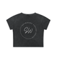 SkyWoods Coffee House Snow Washed Crop Top